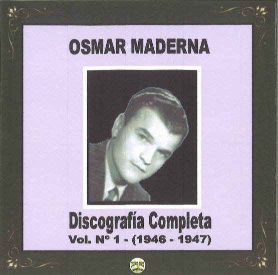 OSMAR MADERNA DISCOGRAFIA COMPLETA NO.1(1946-1947) オスマール・マデルナ ディスコグラフィア・コンプレタ　NO.1(1946-1947) - ウインドウを閉じる