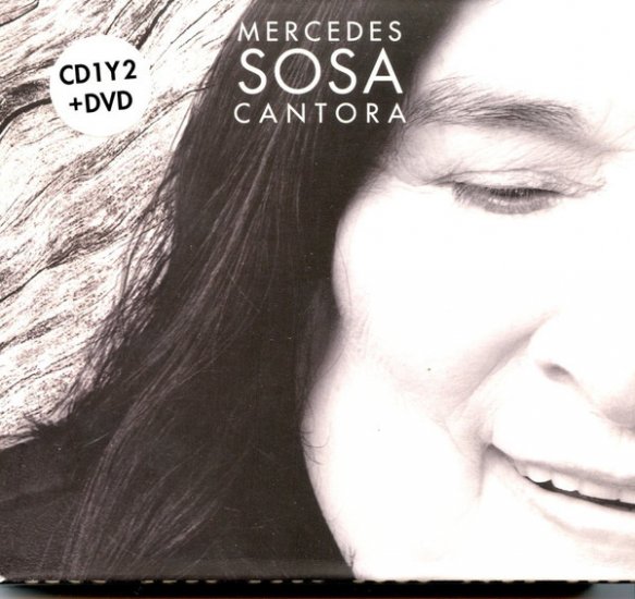 MERCEDES SOSA CANTORA (2CDs & DVD) メルセデス・ソーサ カントーラ - ウインドウを閉じる