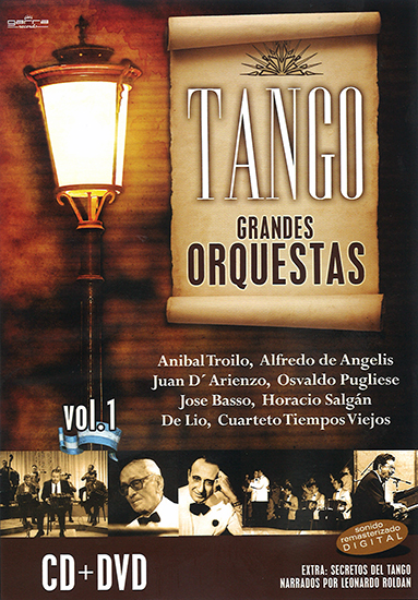 VA TANGO GRANDES ORQUESTAS VOL.1 VA タンゴ、偉大なるオルケスタ VOL.1（CD+DVD） - ウインドウを閉じる