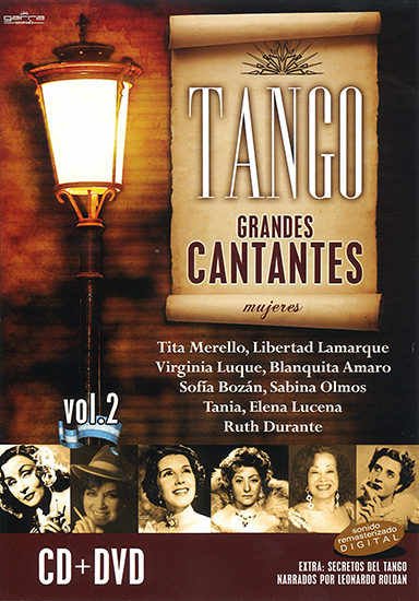 VA TANGO GRANDES CANTANTES MUJERES VOL.2 VA タンゴ、偉大なる歌手たち VOL.2（女性歌手） - ウインドウを閉じる